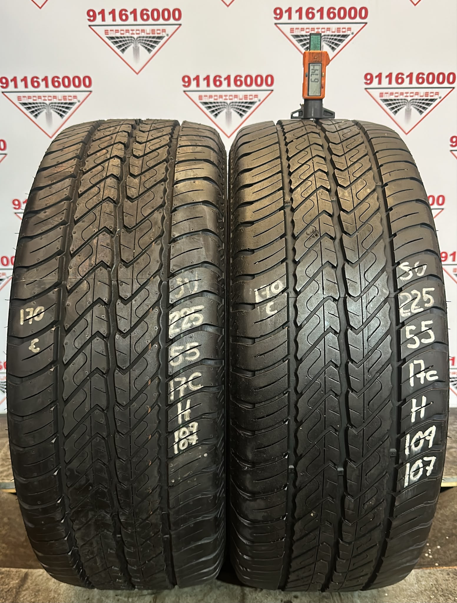 DUNLOP ECONODRIVE USADO  225/55 R17c 1097107 H